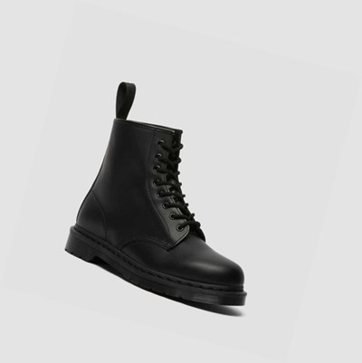 Dr Martens 1460 Mono Smooth Snørestøvletter Herre Svarte | 294815KGN