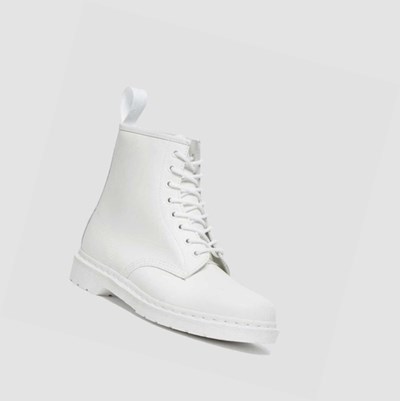 Dr Martens 1460 Mono Smooth Snørestøvletter Dame Hvite | 873042GOL