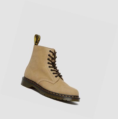 Dr Martens 1460 Pascal Nubuck Snørestøvletter Herre Brune | 712085LXQ