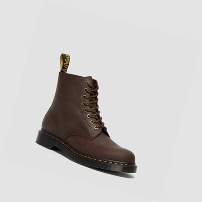Dr Martens 1460 Pascal Snørestøvletter Dame Mørke Brune | 567498DUI