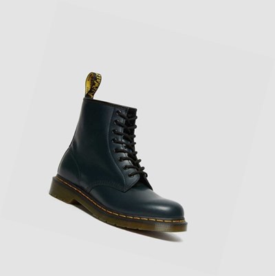 Dr Martens 1460 Smooth Snørestøvletter Dame Marineblå | 014876OIN