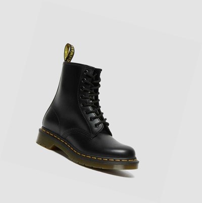 Dr Martens 1460 Smooth Snørestøvletter Dame Svarte | 037561JPC