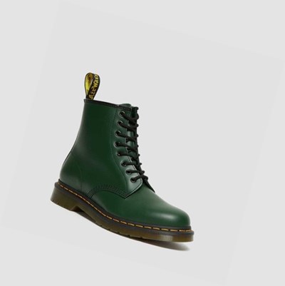 Dr Martens 1460 Smooth Snørestøvletter Dame Grønn | 057349EUC