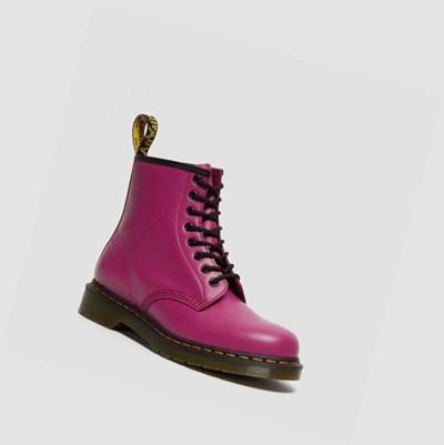 Dr Martens 1460 Smooth Snørestøvletter Dame Rosa | 750264JCI