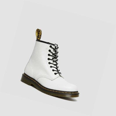 Dr Martens 1460 Smooth Snørestøvletter Herre Hvite | 513096LAD