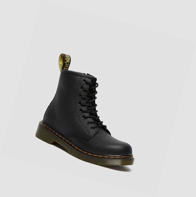 Dr Martens 1460 Softy T Junior Snørestøvletter Barn Svarte | 460715XAQ
