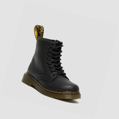 Dr Martens 1460 Softy T Toddler Snørestøvletter Barn Svarte | 158620OYS
