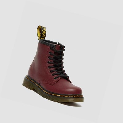 Dr Martens 1460 Softy T Toddler Snørestøvletter Barn Rosa Rød | 465138SON