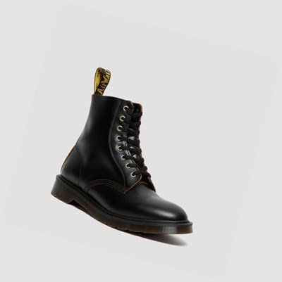 Dr Martens 1460 Vintage Smooth Snørestøvletter Herre Svarte | 038761ITJ