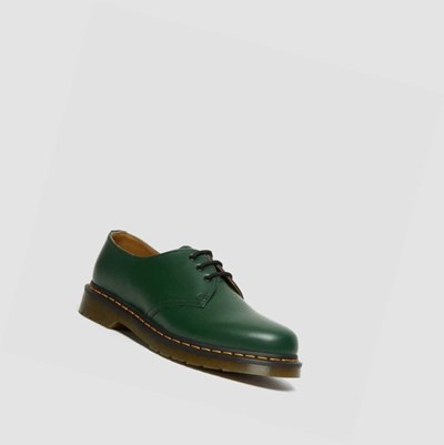 Dr Martens 1461 Smooth Oxford Sko Dame Grønn | 972306EKN