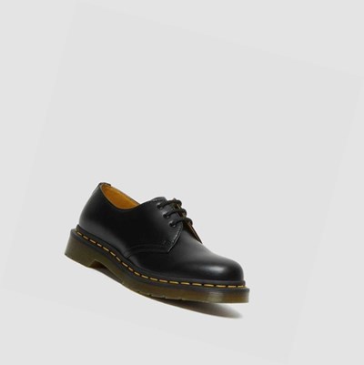 Dr Martens 1461 Smooth Oxford Sko Dame Svarte | 473859FNT