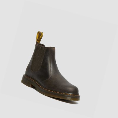 Dr Martens 2976 Slip Resistant Chelsea Støvler Herre Brune | 852746TWK