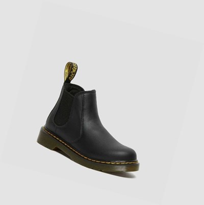 Dr Martens 2976 Softy T Junior Chelsea Støvler Barn Svarte | 130784UHB