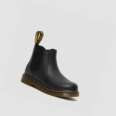 Dr Martens Infant/2976 Softy T Toddler Chelsea Støvler Barn Svarte | 130549ABY