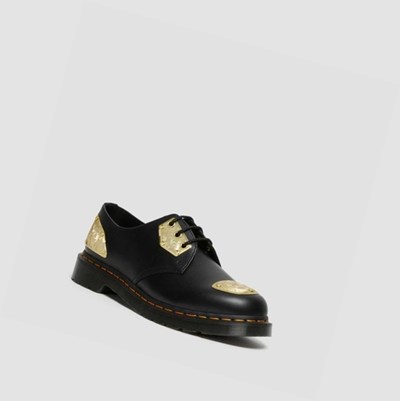Dr Martens King Nerd 1461 Oxford Sko Herre Svarte | 072189JOZ